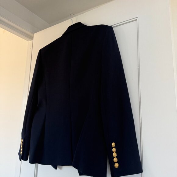NWT Veronica Beard Miller Dickey Blazer Jacket In Navy Double Breasted Sz 14 - Picture 10 of 10